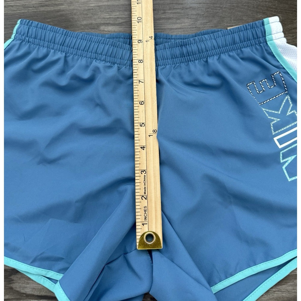 SOLD
 Dri Fit Tempo Shorts Large Aegean Storm Blue Moisture Wicking Liner - Picture 8 of 11